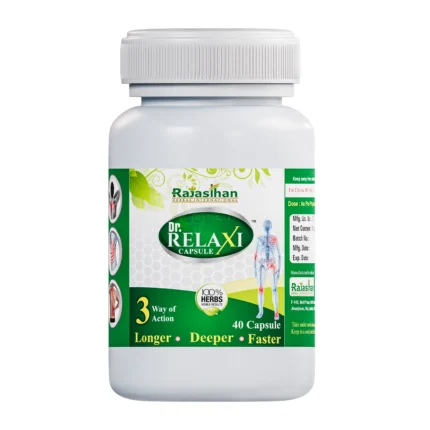 RAJASTHAN DR. RELAXI CAPSULE, 40 CAPSULE